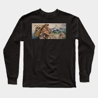 Journey Across the Himalayas Long Sleeve T-Shirt